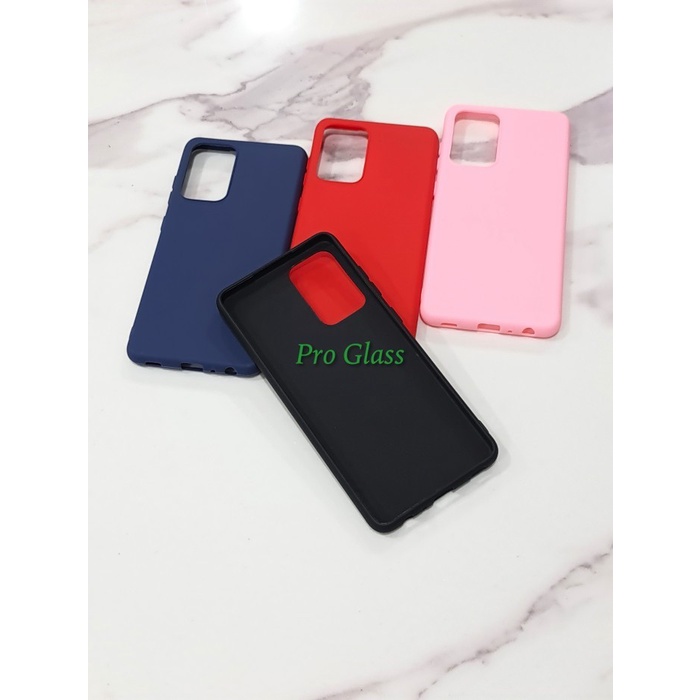 C107 OPPO A55 5G A53s 5G A16 Colourful Ultrathin Silicone Soft Case