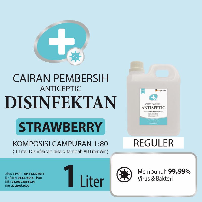 Disinfektan aneka aroma kemasan jirigen 1 liter