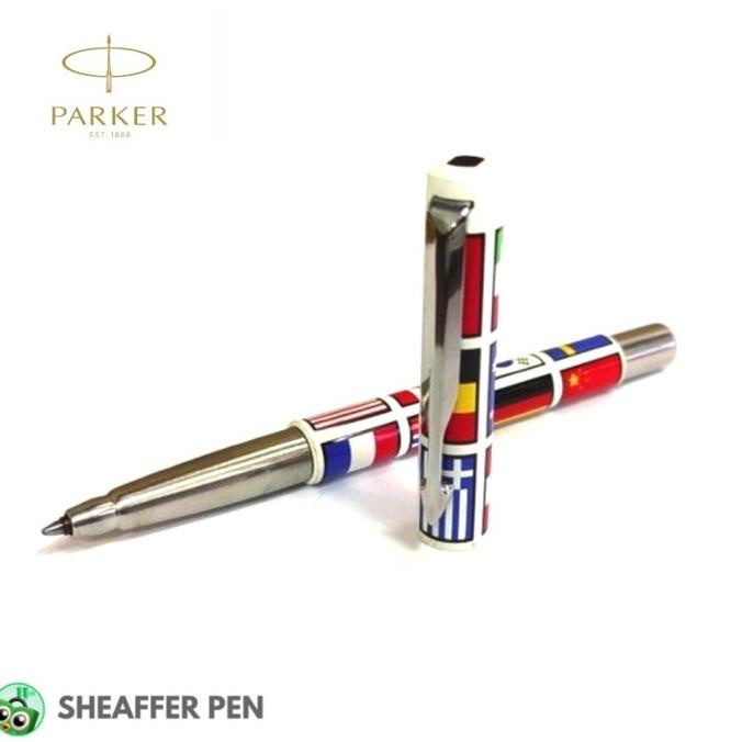 

Office & Stationery | Alat Tulis | Parker Vector Flags Of Nations Rollerball Pen | Best Seller