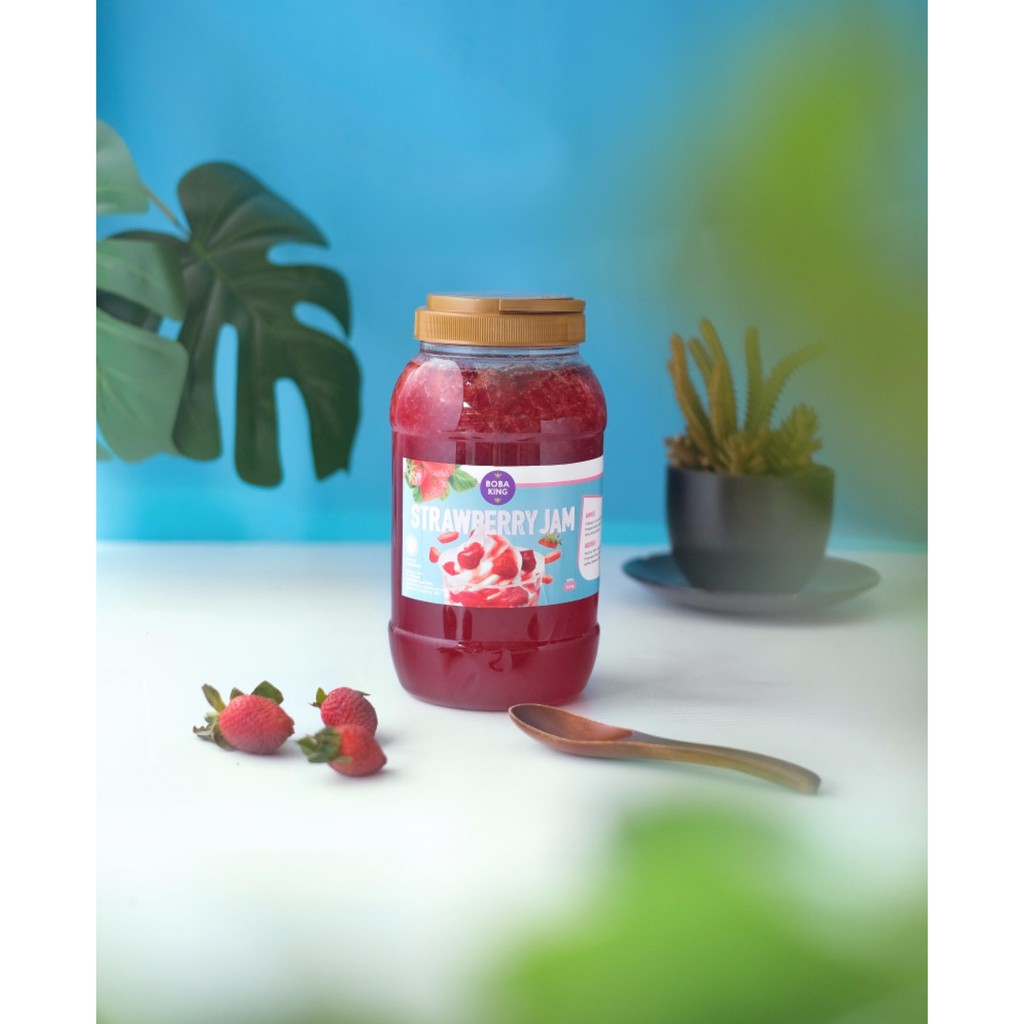 2.3 kg Boba King Strawberry Jam