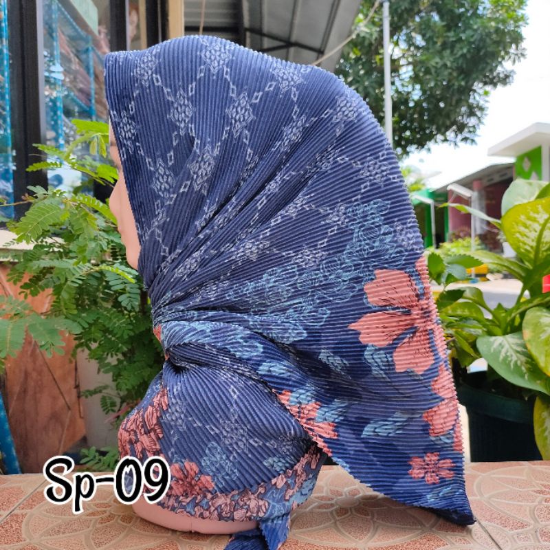 SEGIEMPAT PLISKET MOTIF / JILBAB SEGIEMPAT PLISKET / SEGIEMPAT VOAL / SEGI EMPAT PLISKET / VOAL MOTIF / JILBAB PLISKET-Sp-09