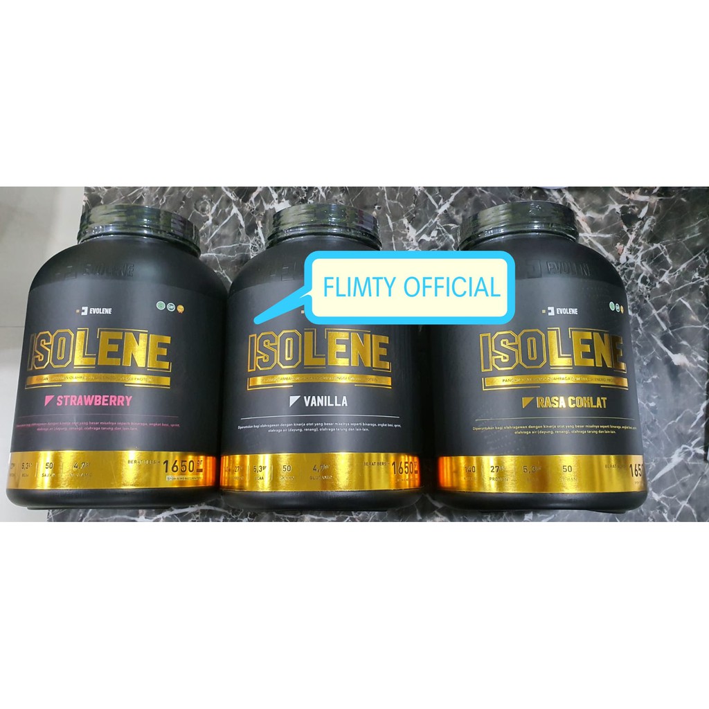 EVOLENE ISOLENE PROTEIN ISOWHEY ISOLATE SUSU GYM FITNESS FITNES