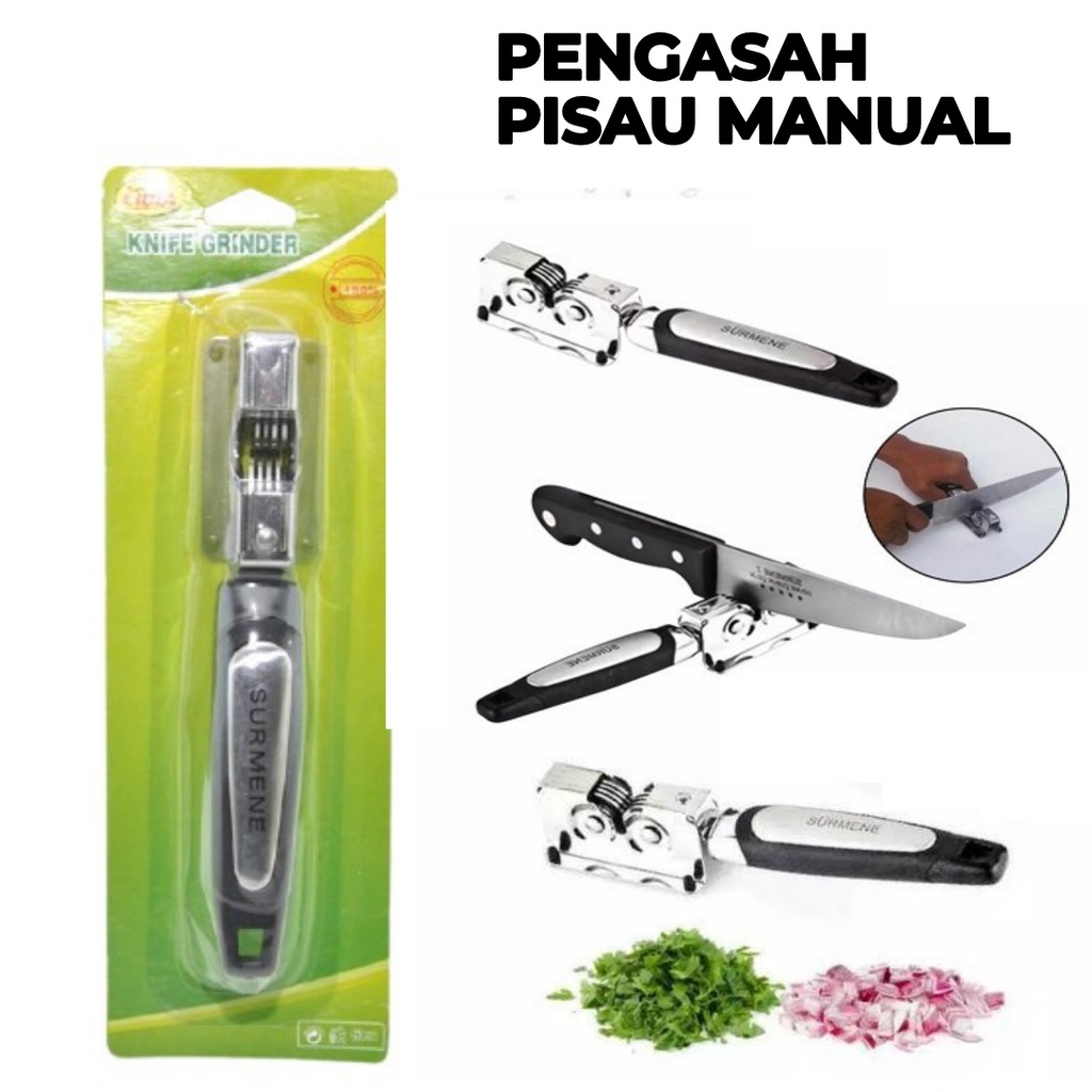 Trend-Knife Grinder Sharper / Asah pisau / Pengasah Pisau Gunting Dapur