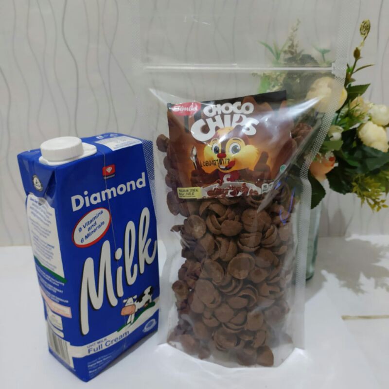 

PAKET HEMAT CHOCO CHIPS WITH MILK