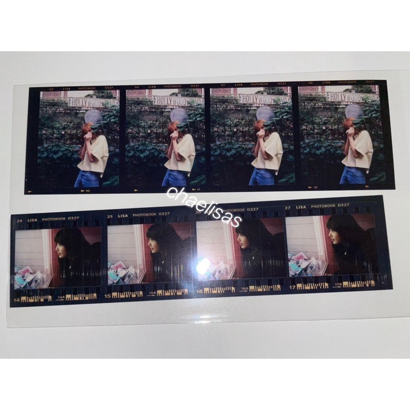 [BOOKED] Lisa 0327 photobook vol 1 - ygs pob film strip