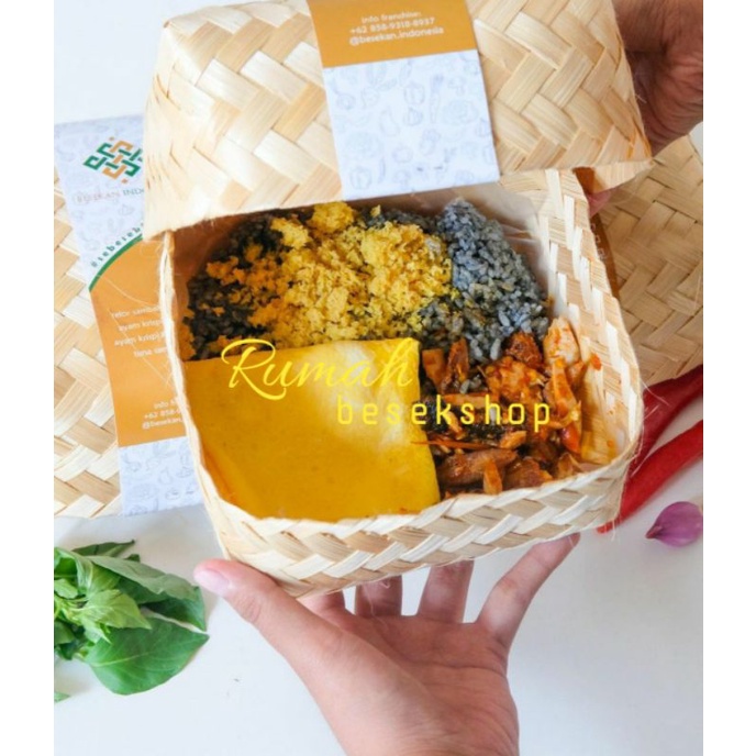 

[ Halodul ] BESEK BAMBU 18x18 MURAH / BESEK BAMBU / KERANJANG BAMBU / BOX DAGING KURBAN