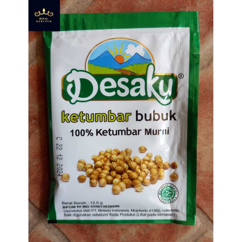 

Ketumbar Bubuk Desaku Murni 12,5 Gram