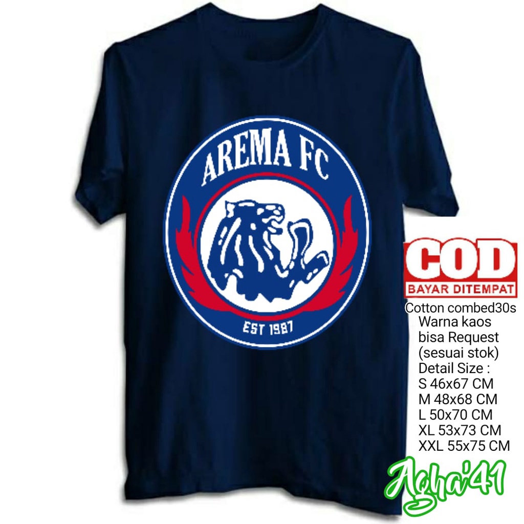 T-SHIRT KAOS DISTRO AREMA FC 1978 AREMANIA