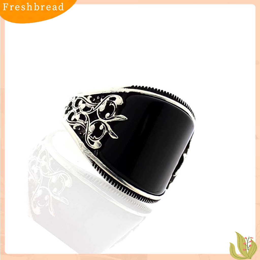 Terlaris Finger Ring Baking Varnish Reliefs Unisex Usage Flower Black Broadside Jewelry Ring for Decoration