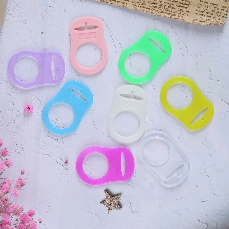 5pcs / Pak Klip Adapter Dot Bayi Bahan Silikon