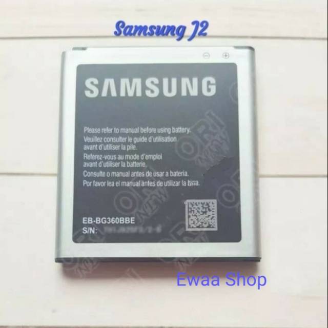 BATTERY BATERAI BATRE ORIGINAL 99,9% SAMSUNG J2/J200