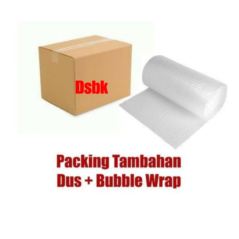 Bubble warp +Dus Tambahan Packing