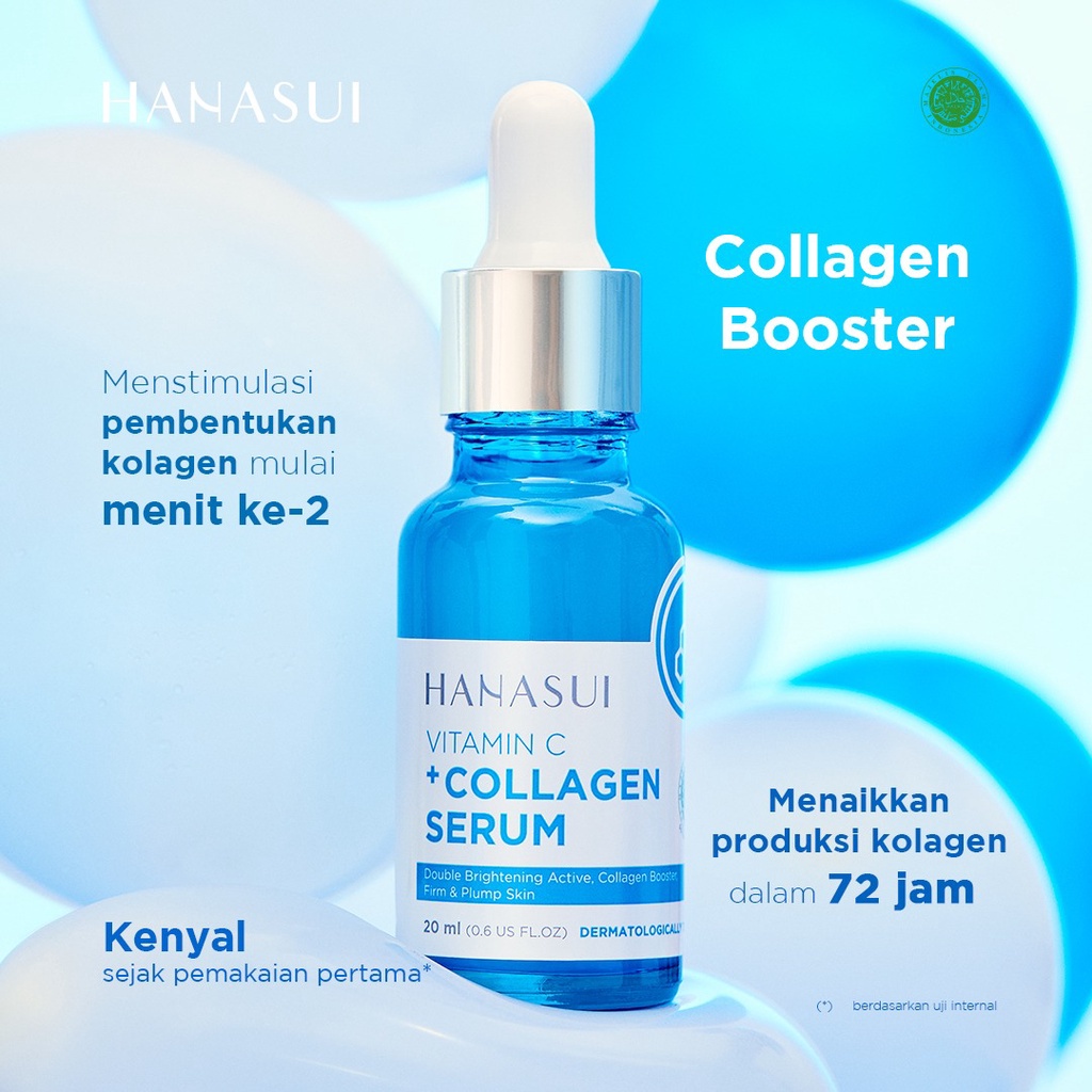 SERUM VITAMIN C COLAGEN (BIRU) BPOM HANASUI