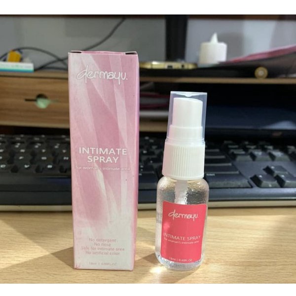 [ORI] DERMAYU INTIMATE SPRAY 20ML PERAPAT &amp; PENGENCANG MISS V BPOM BAHAN NATURAL &amp; AMAN DIGUNAKAN