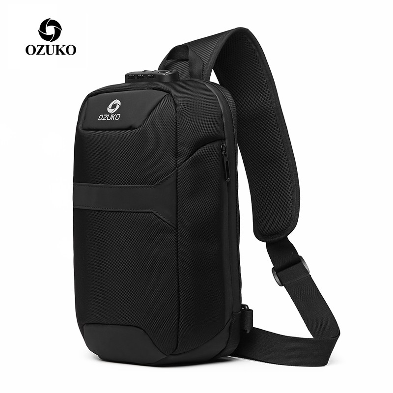 OZUKO 9270 Tas Selempang Pria Anti Air Sling Bag Pria By Japan Design WATCHKITE WKOS