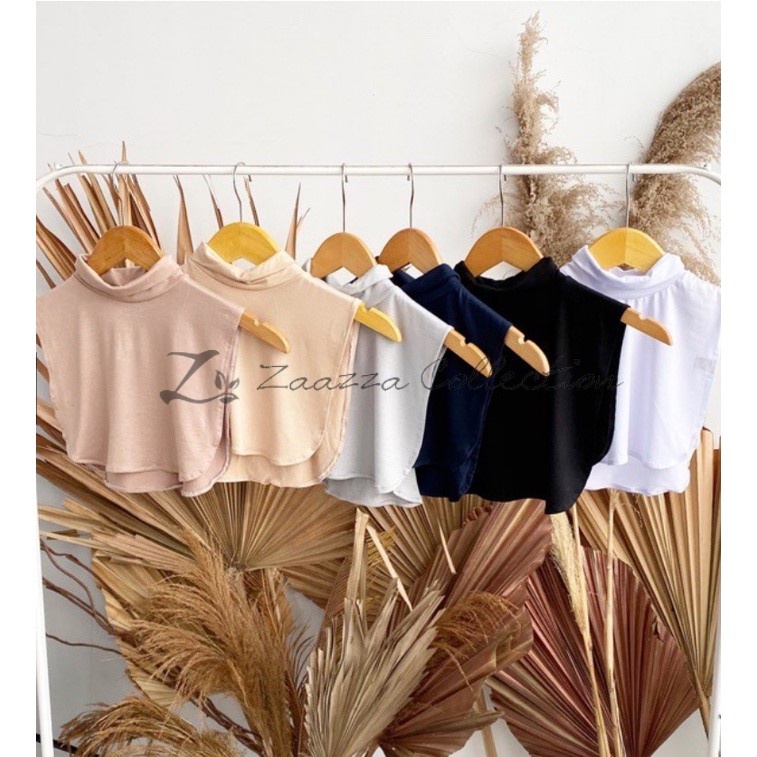 Manset Leher Hijab Wanita | Inner Leher Wanita Jilbab | Daleman Leher Polos Murah | Menset Wanita