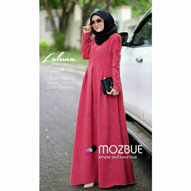 GAMIS LALUNA DRESS By MOZBUE Original