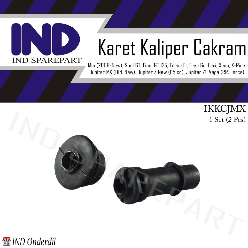 Karet Boot-Usus Kaliper-Caliper Cakram Fino Blue Core 125 Grande