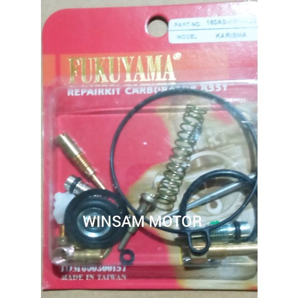 REPAIR KIT KARBURATOR Honda Karisma Supra X 125 Merk Fukuyama