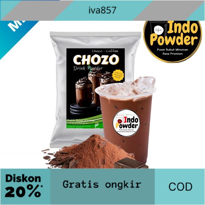 

PROMO Bubuk Minuman Aneka rasa Choco Klasik 1kg - bubble drink Indopowder GRATIS ONGKIR