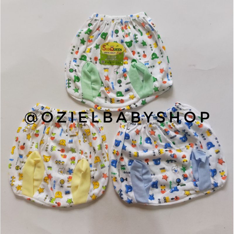 Termurah !!! 12 pcs celana pop bayi merk SHAQUEEN SNI /  celana pop motif dan polos