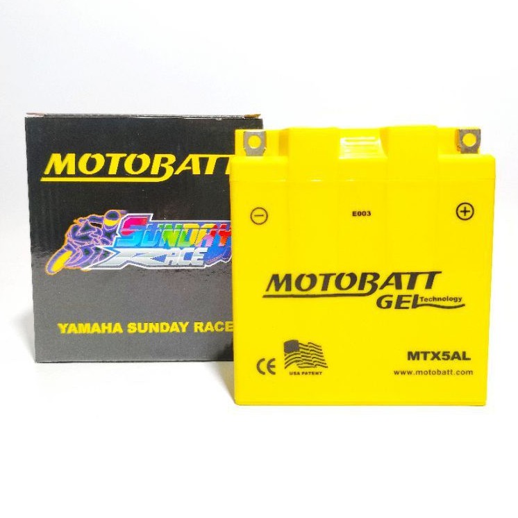 Aki Kering Motobatt MTX5AL Mio Sporty / Jupiter mx old