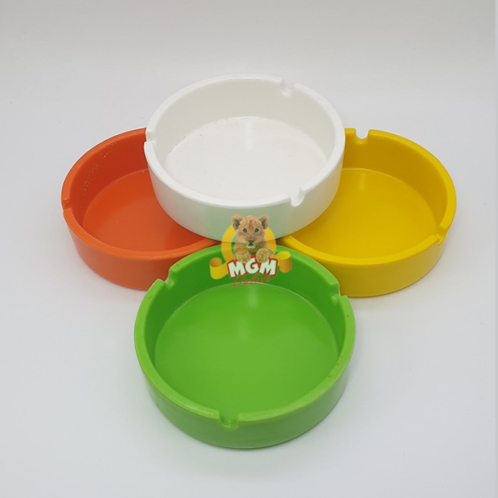 Asbak Melamine BULAT TEBAL ukuran 11CM Ashtray Asbak puntung