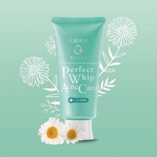 perfect whip senka acne