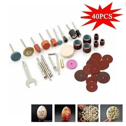 40 set mata grinda mini grinder pemotong amplas grinda DC