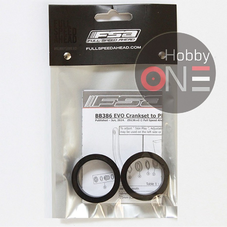 FSA MW258A Bottom Bracket Spacer For 386 EVO Crankset To BB30 BB30A