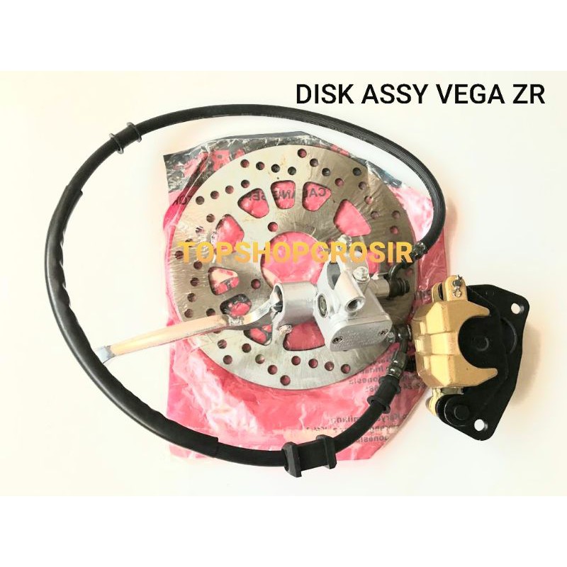 Cakram Assy Rem Disk Assy Depan 1 Set Komplit VegaZr-Vega Zr New