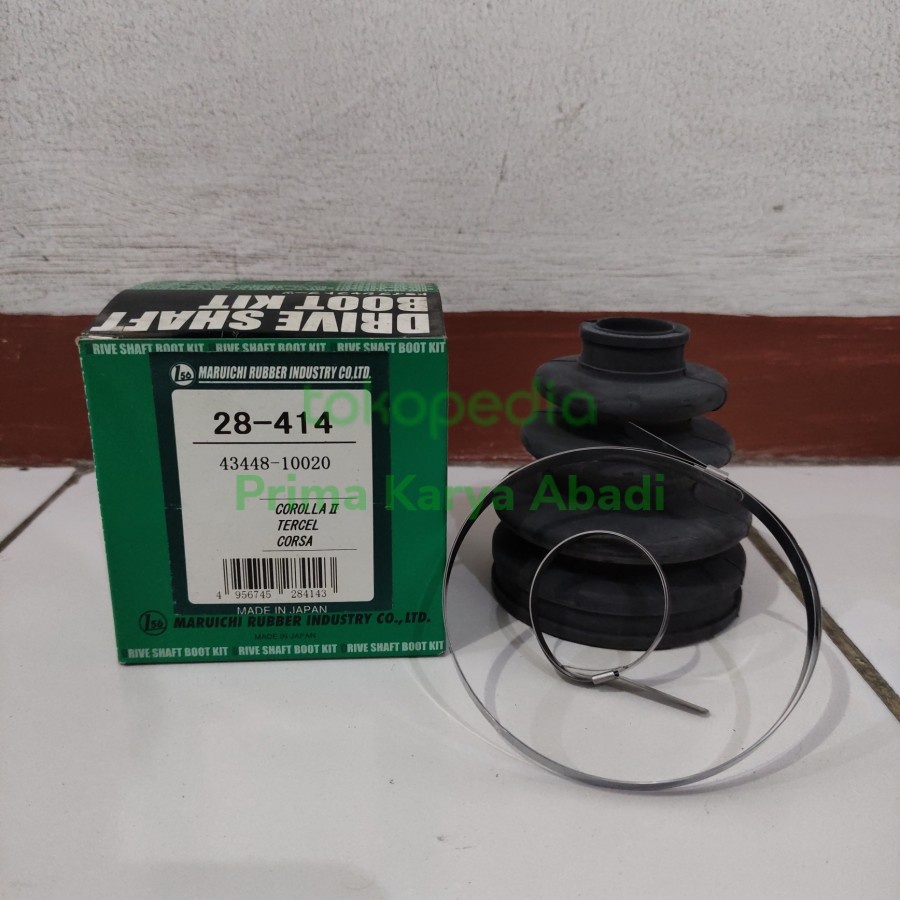 Boot as roda dalam starlet