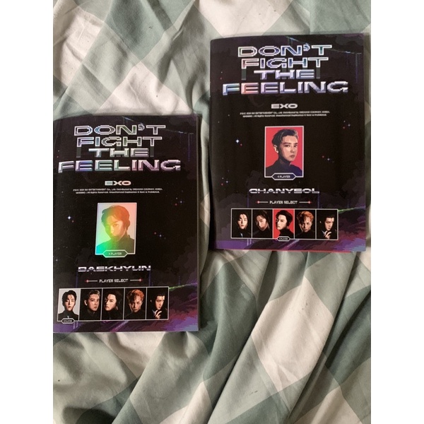 EXO EXPANSION UNSEALED ALBUM CHANYEOL & BAEKHYUN