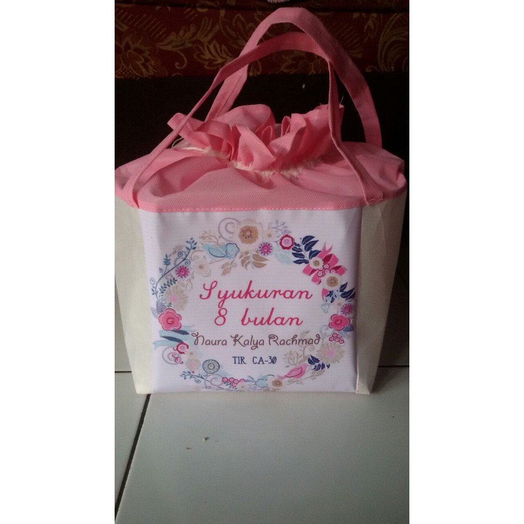 TAS SPUNBOND SERUT V20 Goodie bag ulang tahun anak wedding pernikahan goody harga murah meriah-2
