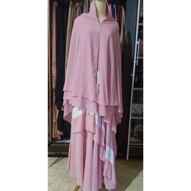 PL Gamis Syari Renda