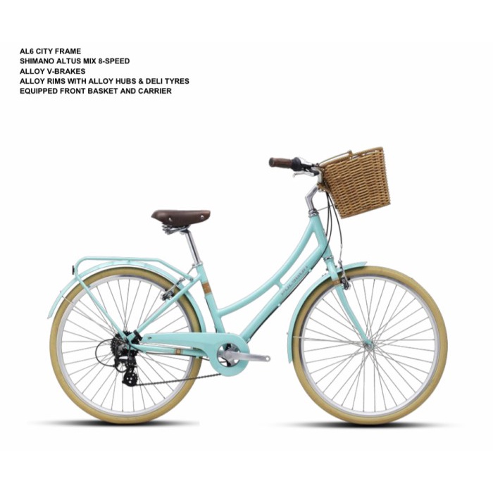 Frame Sepeda Mini Keranjang 26 Polygon Oosten