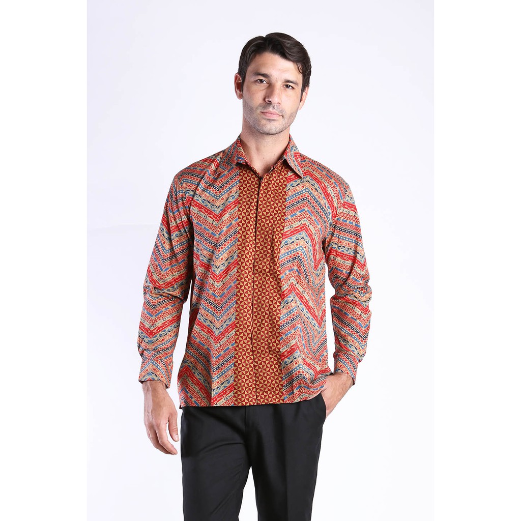 Batik Kammi Kemeja Jatayu Mustard L/S KJT1-087