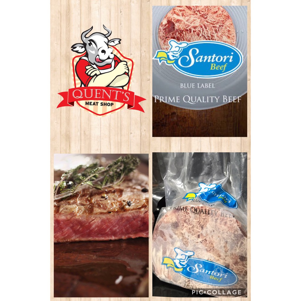 

Blue label Santori beef wagyu steak, Frozen easy to cook