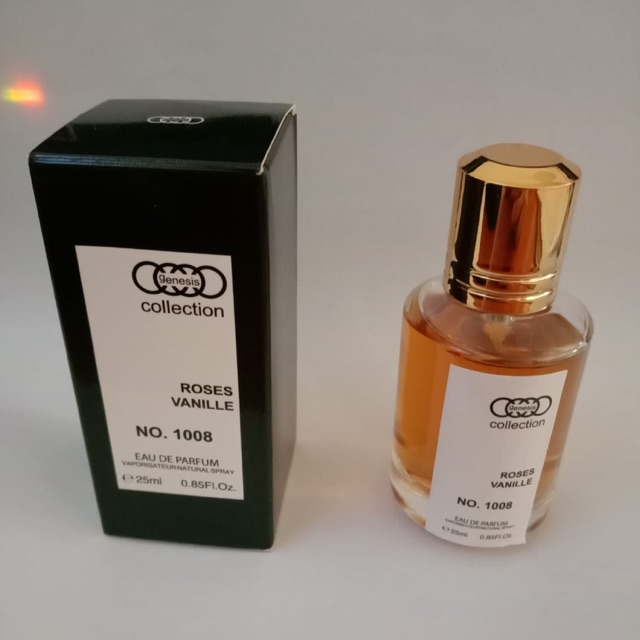 Parfum Genesis rose vanille