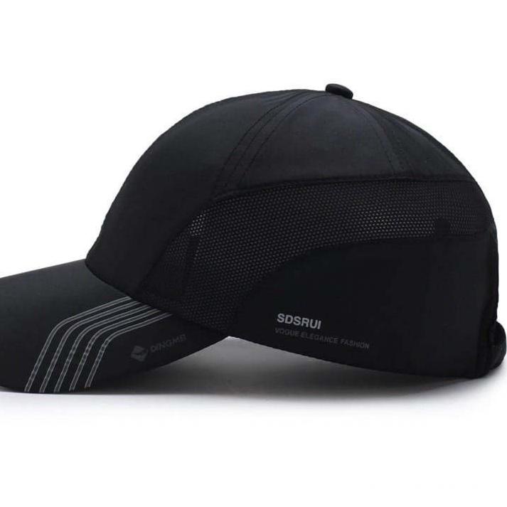 Kekinian - Topi Sport Outdoors running trail run QuickDry SDSRUI - Baseball Pria Wanita .