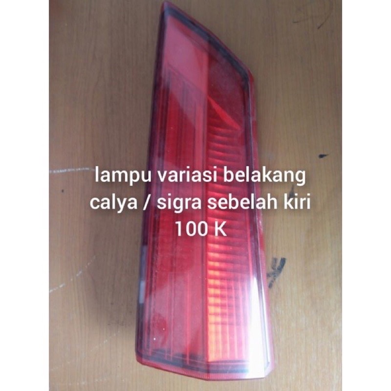 lampu variasi bagian kiri belakang cayla sigra