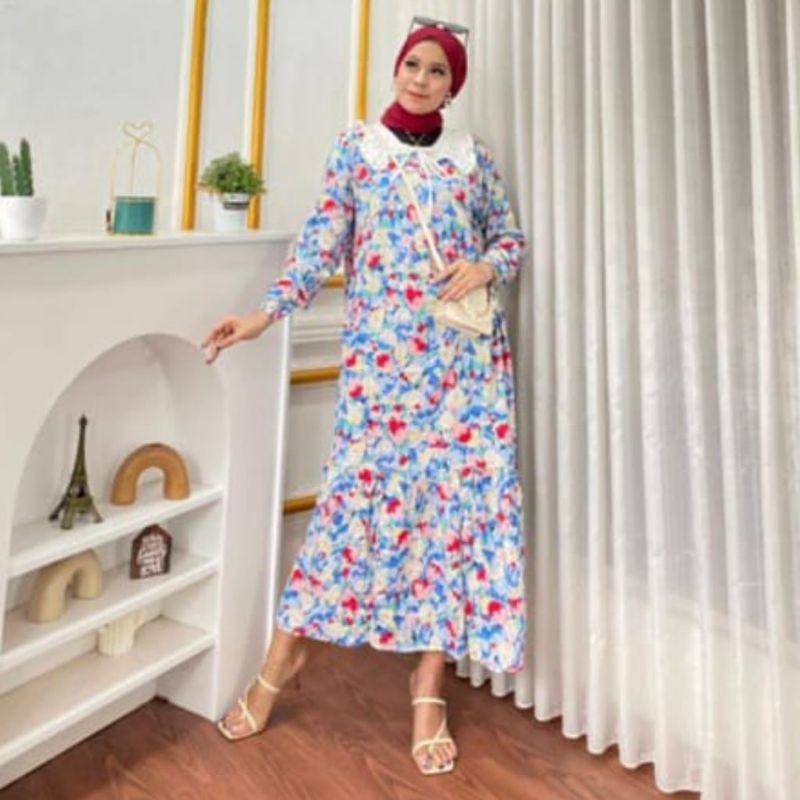 Gamis Midi / Mini Dres Rayon Ld100-110