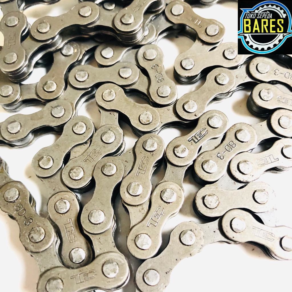 Rantai Sepeda TEC 8D-3 116L 6 / 7 / 8 Speed