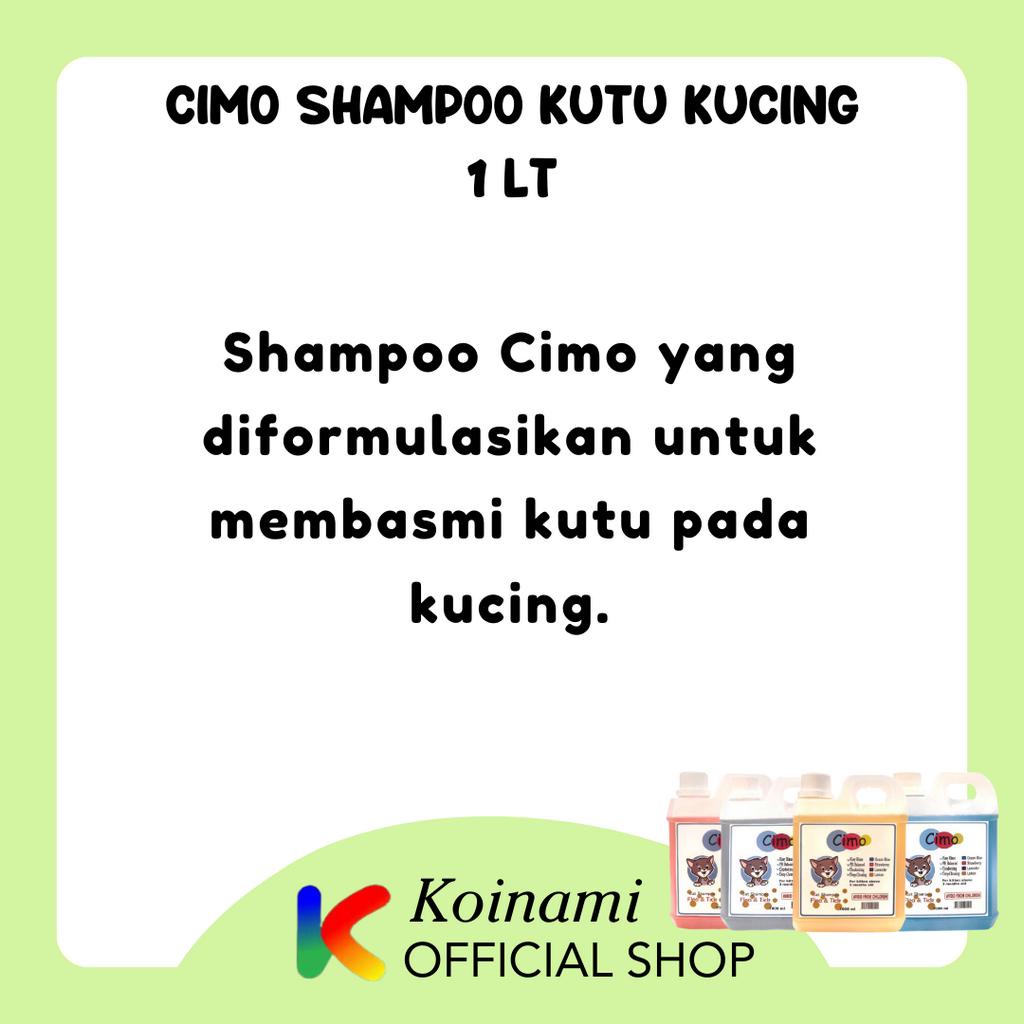 CIMO 1 LITER SHAMPO KUTU KUCING / FLEA AND TICK CAT SHAMPOO / GROOMING