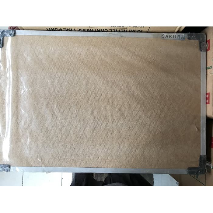 

NEW SALE SOFTBOARD SAKURA 60 X 90 CM POLOS PAPAN PIN BOARD / SOFT BOARD 60X90