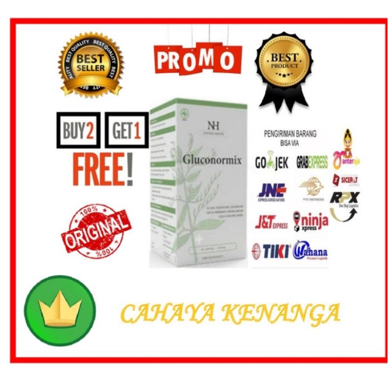 Gluconormix Pereda Diabetes Asli Original 100% BPOM