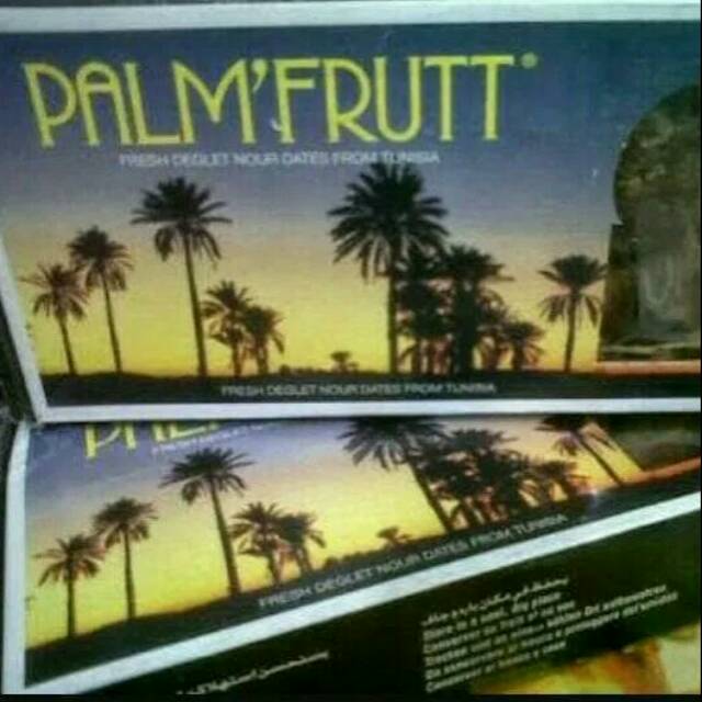 

Kurma Tunisia Palm frutt 500 GRAM