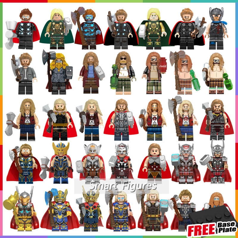 Mainan Action Figure Karakter Marvel Thor Mini WM2417-A Untuk Koleksi / Hadiah