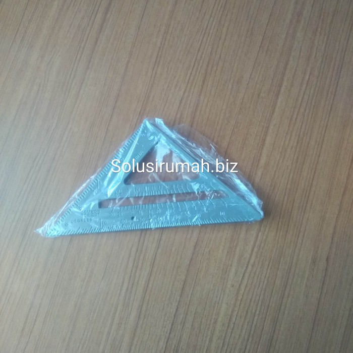 

Siku Tukang Segitiga 171g Square Sudut Speed Tebal Kayu Penggaris Prot