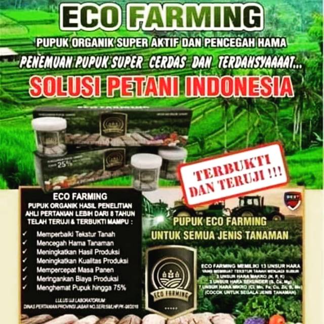Pupuk organik ECO FARMING